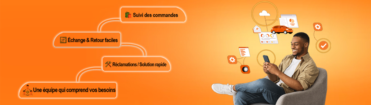 Service client agorav1.pi2r-dev.tech avec suivi des commandes, échanges faciles et solution rapide pour les réclamations